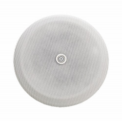 P4284-01 - Grille en métal pour haut-parleurs 4 " - ronde - blanc