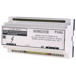 P3262 - Alimentation à découpage de 60 VA - 230 VAC 50-60 Hz rail DIN