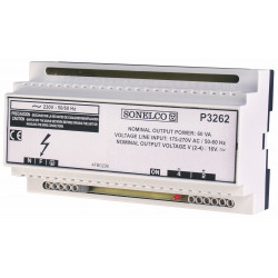 P3262 - Schakelvoeding 60 VA 230 VAC 50-60 Hz DIN-rail